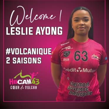Leslie Ayong est Volcanique !