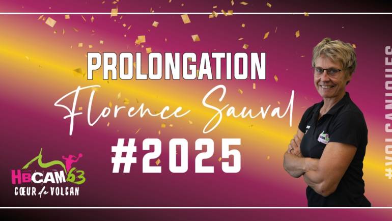 Florence Sauval prolonge avec les Volcaniques